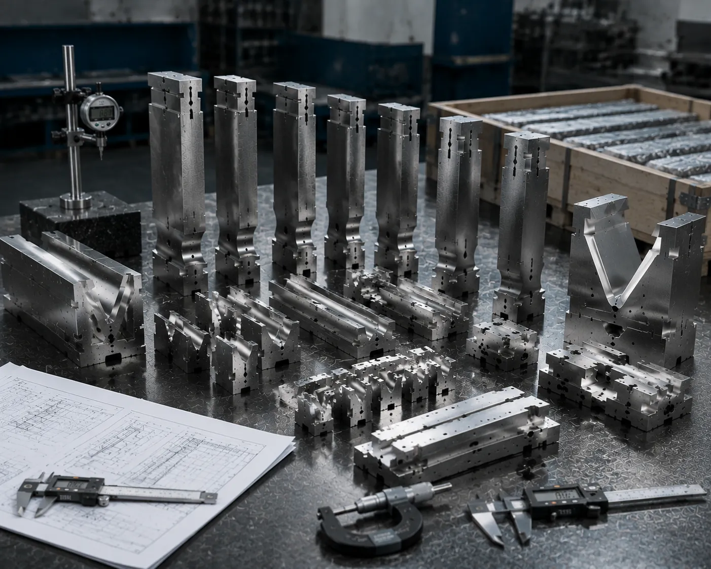Trumpf-compatible press brake tooling compatibility diagram showing punch and die interface specifications
