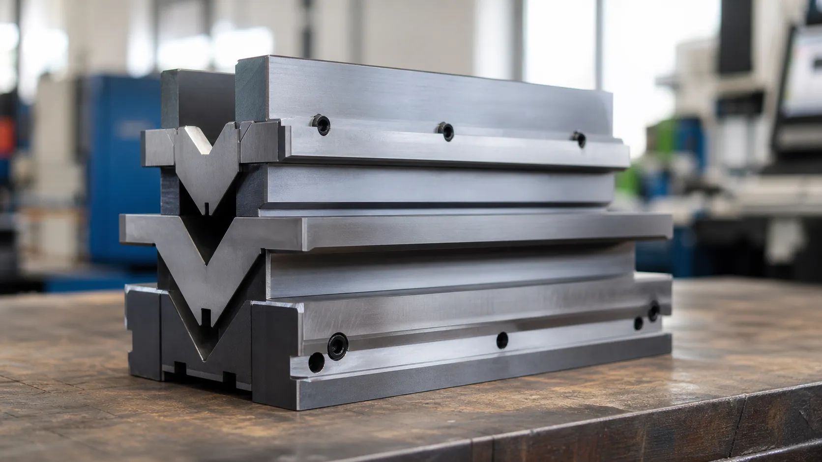 4 Way Press Brake Die High Strength Multiple V Openings