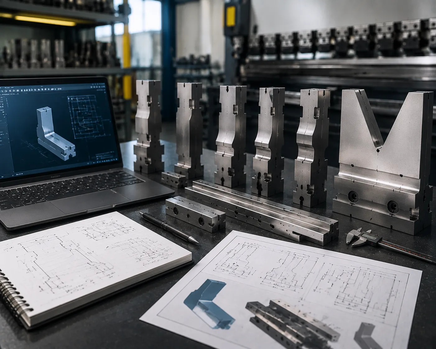 CAMT custom press brake tooling design and manufacturing