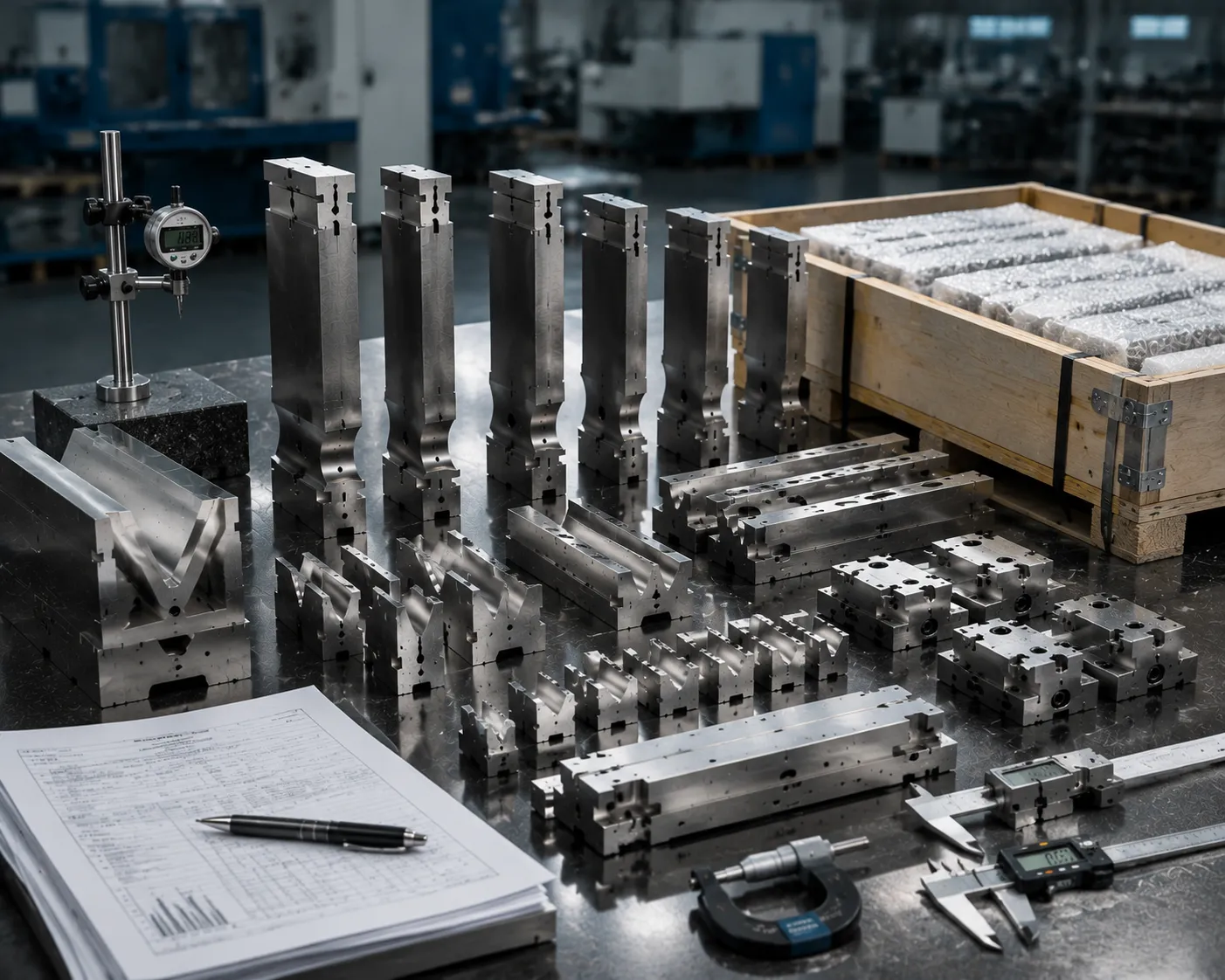 CAMT Quality Control Inspection and LVD Tooling Manufacturing Assurance
