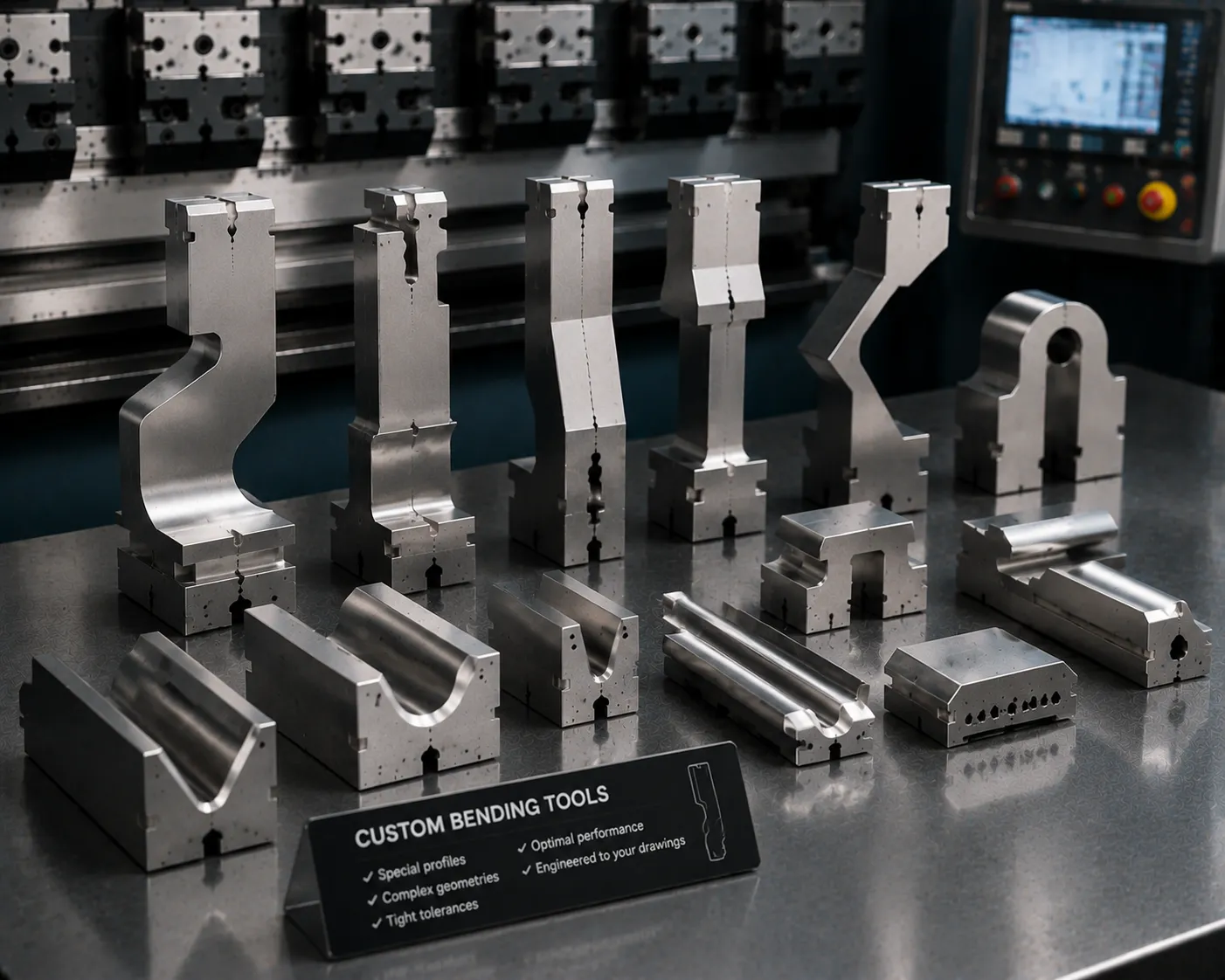 CAMT custom press brake tooling consultation