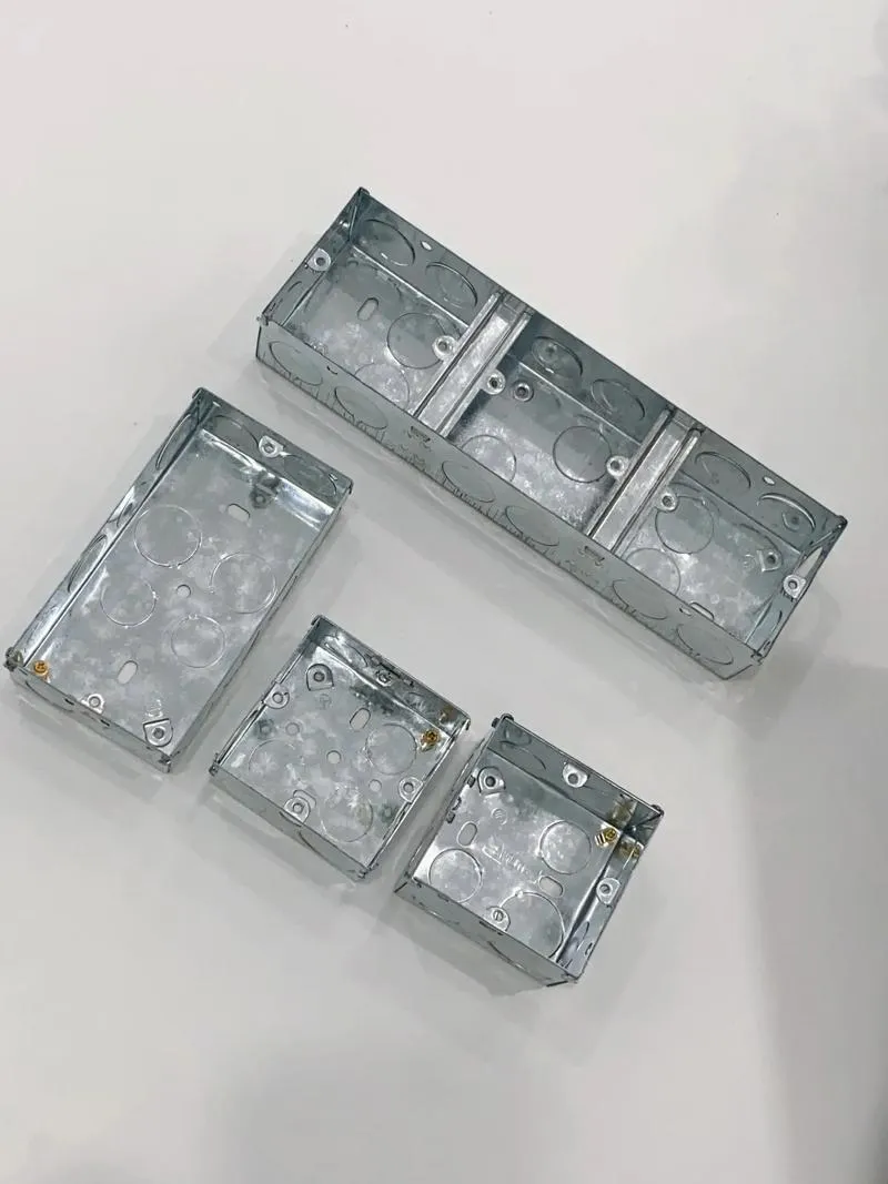 Complex boxes and deep channel formed sheet metal parts