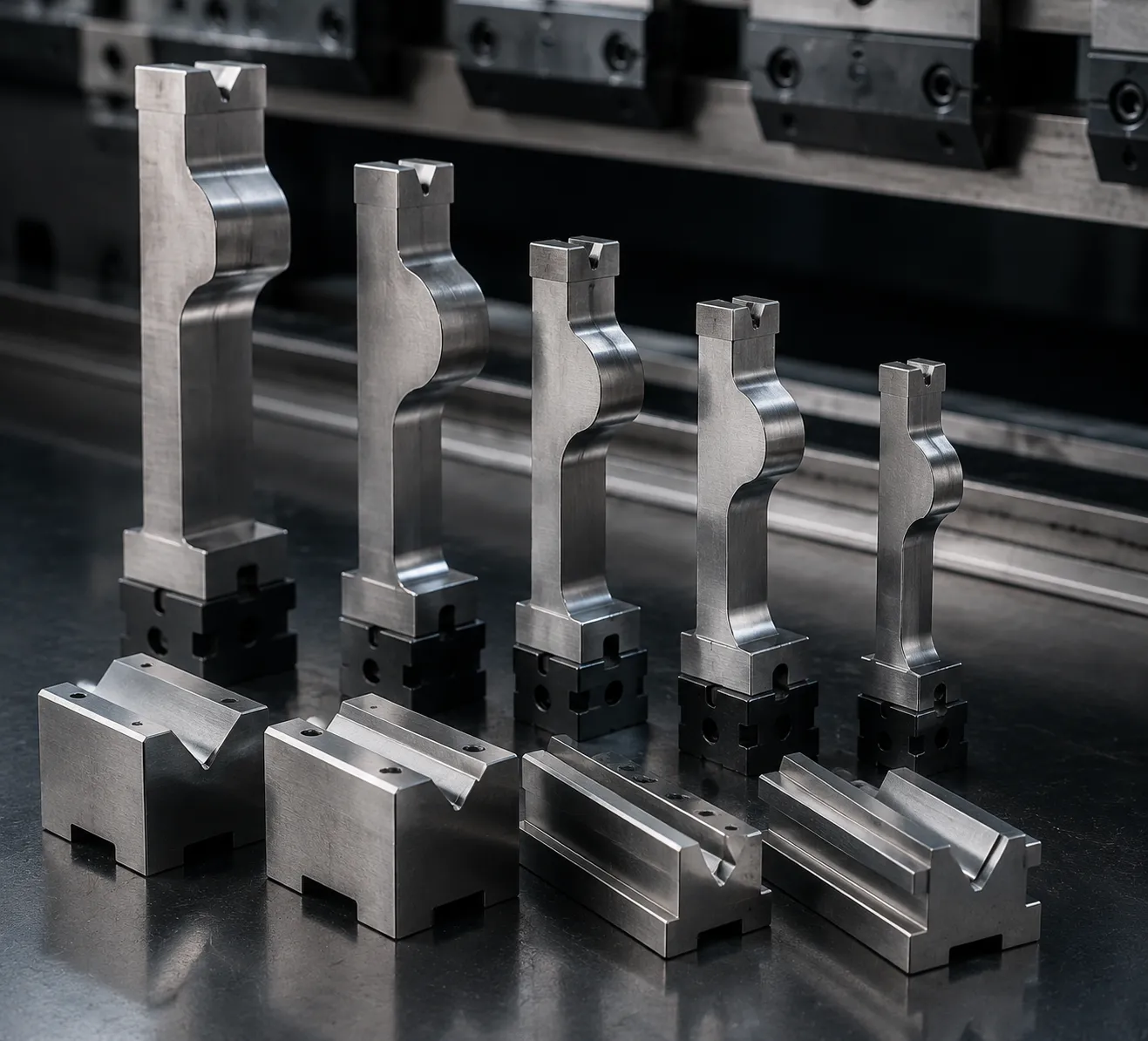CAMT Gooseneck Punches for Complex Automotive Profiles