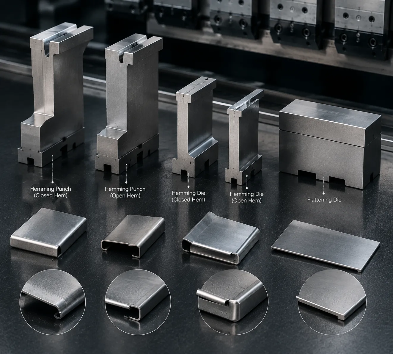 CAMT Hemming Tools for Safe Automotive Sheet Metal Edges