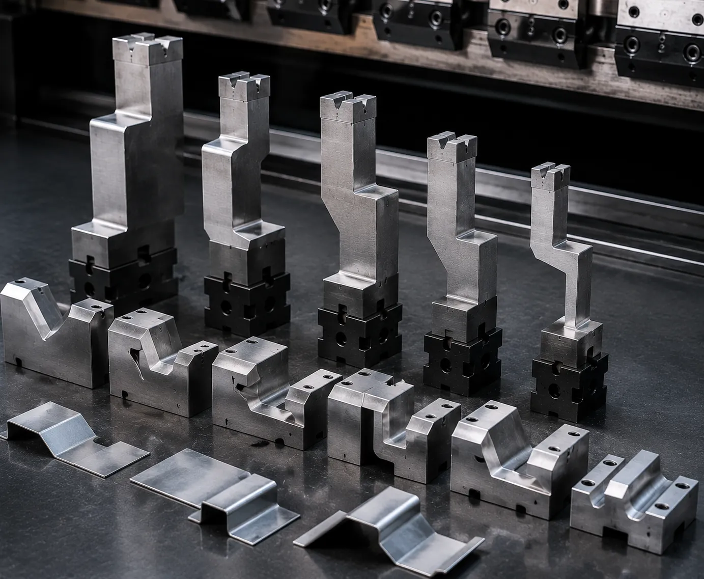 CAMT Offset Bending Dies for Single-Stroke Offset Forming