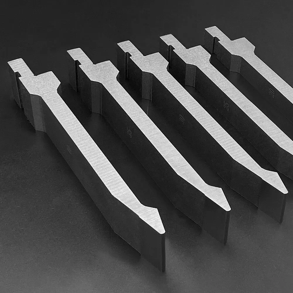 Acute punch press brake bending angle illustration and tool clearance profile
