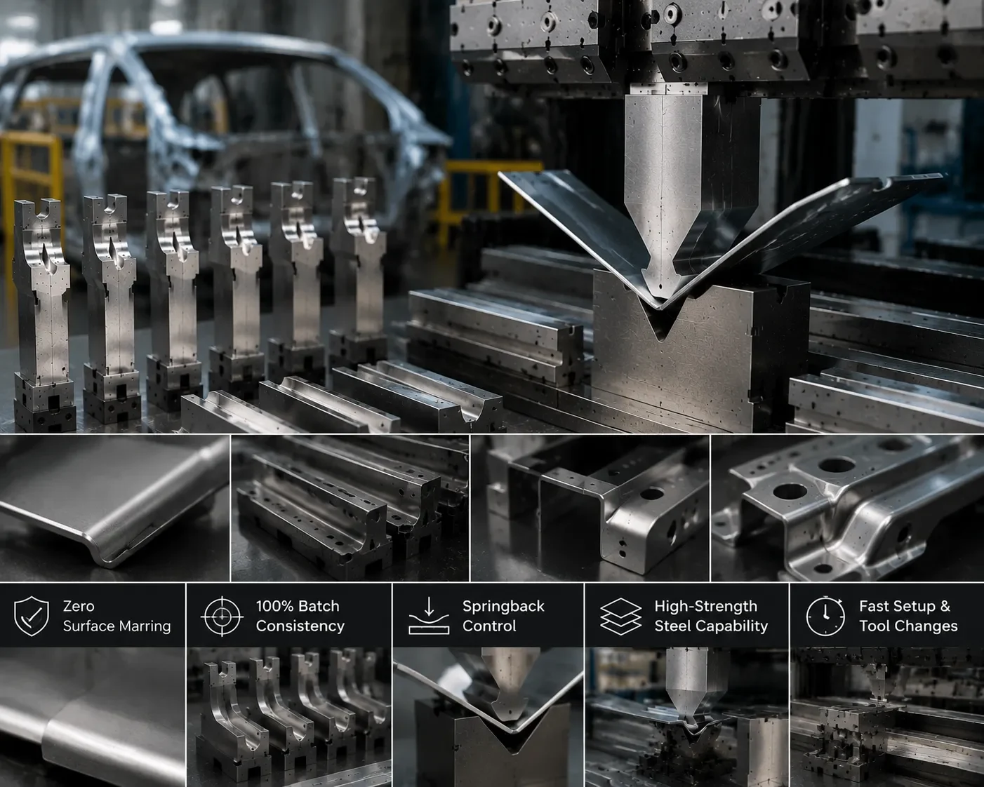 Automotive Precision Sheet Metal Bending Tooling by CAMT