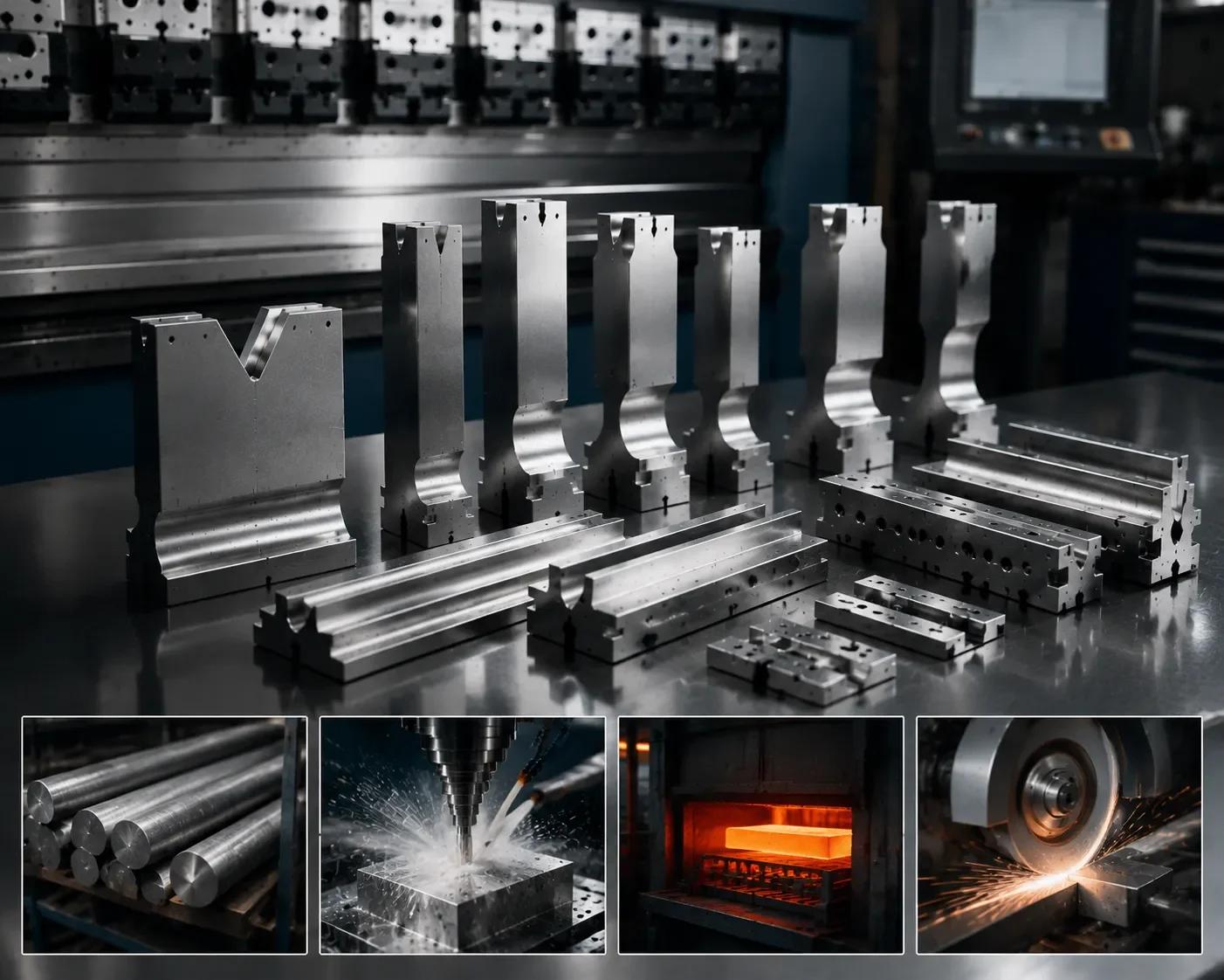 CAMT CNC Precision Press Brake Tooling Process
