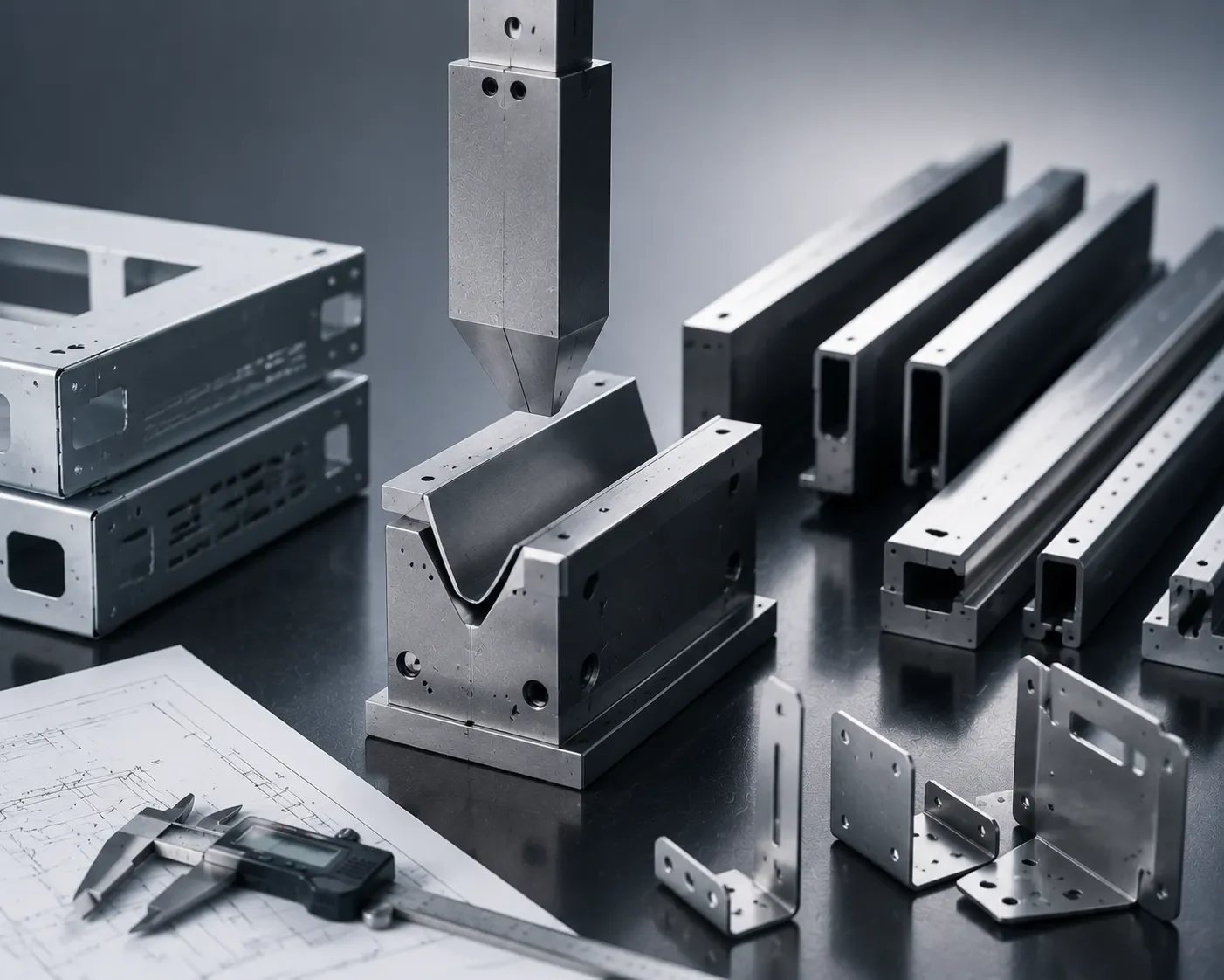 CAMT Custom Press Brake Tooling Implementation Process Diagram