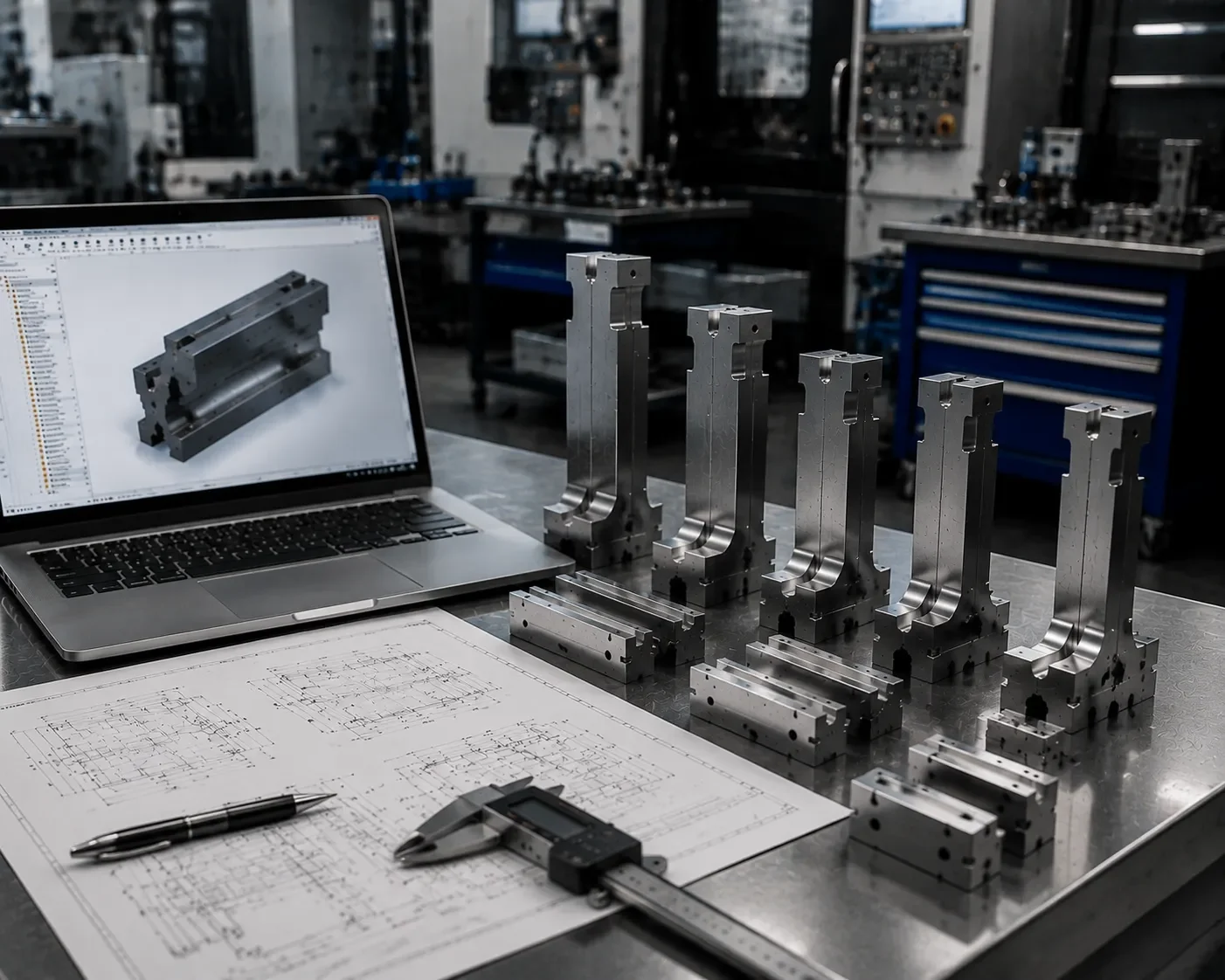 CAMT custom tooling development inspection and manufacturing process