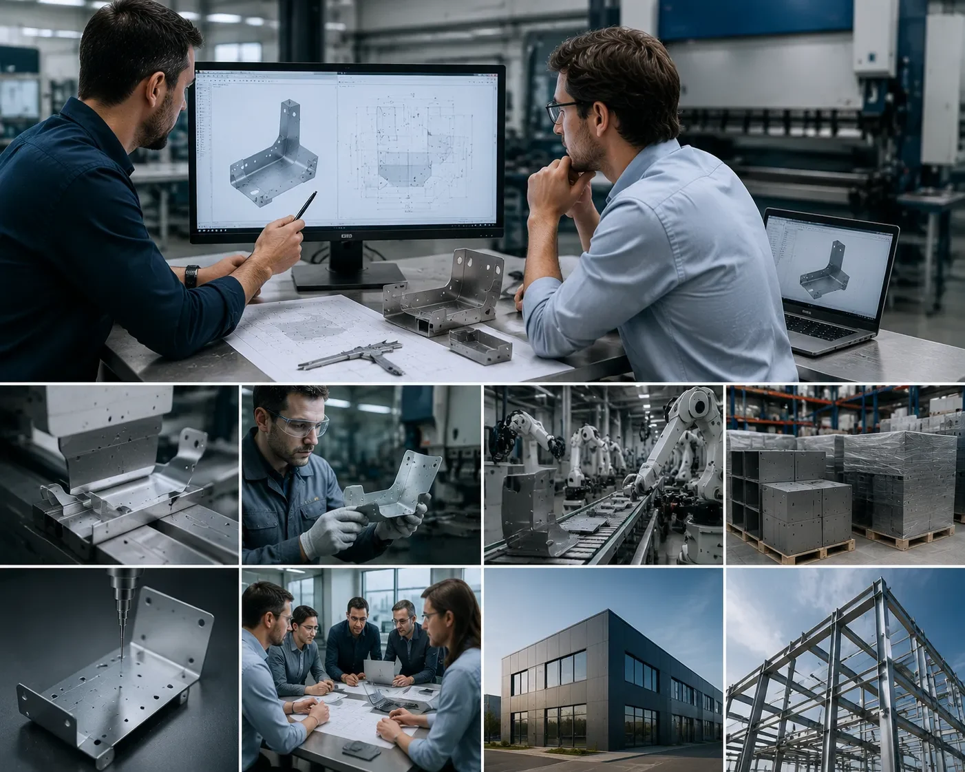 CAMT engineers conducting pre-production drawing optimization and quality review