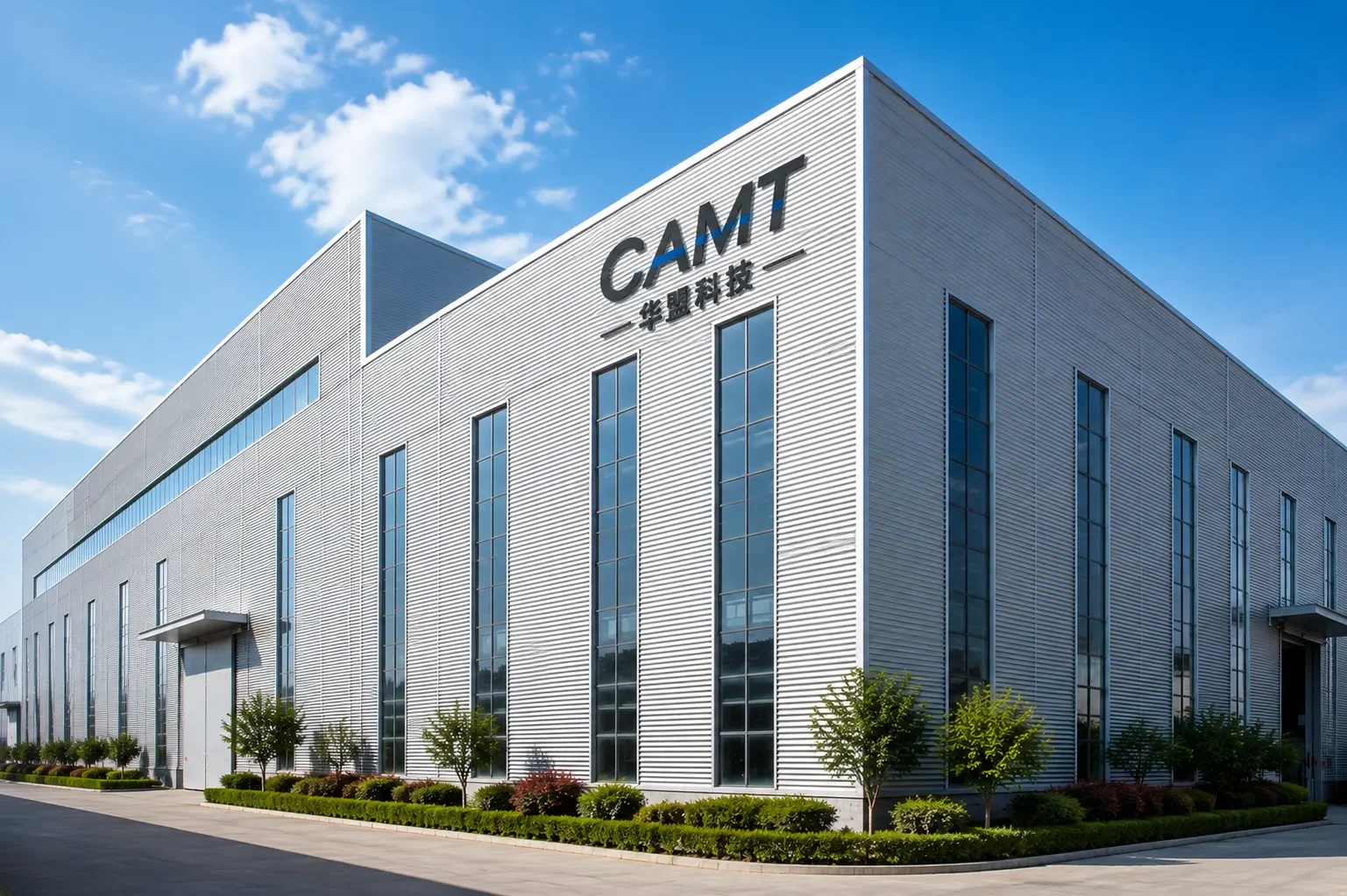 CAMT manufacturing facility showing precision press brake tooling operations