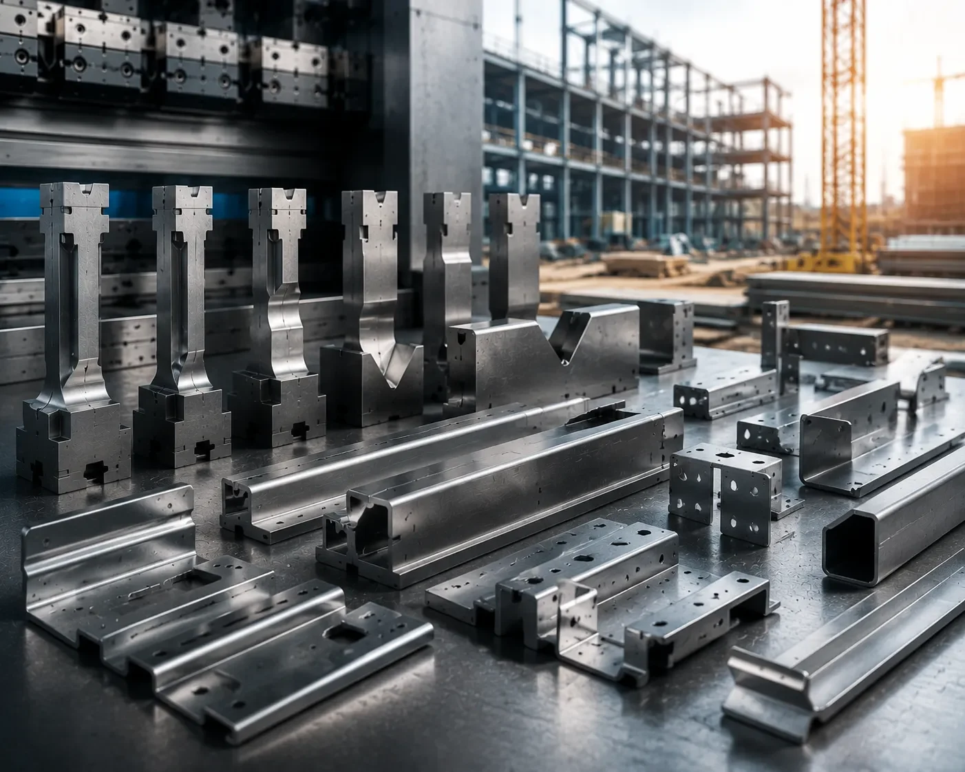 CAMT Precision Bending Tooling for Construction Metal Parts