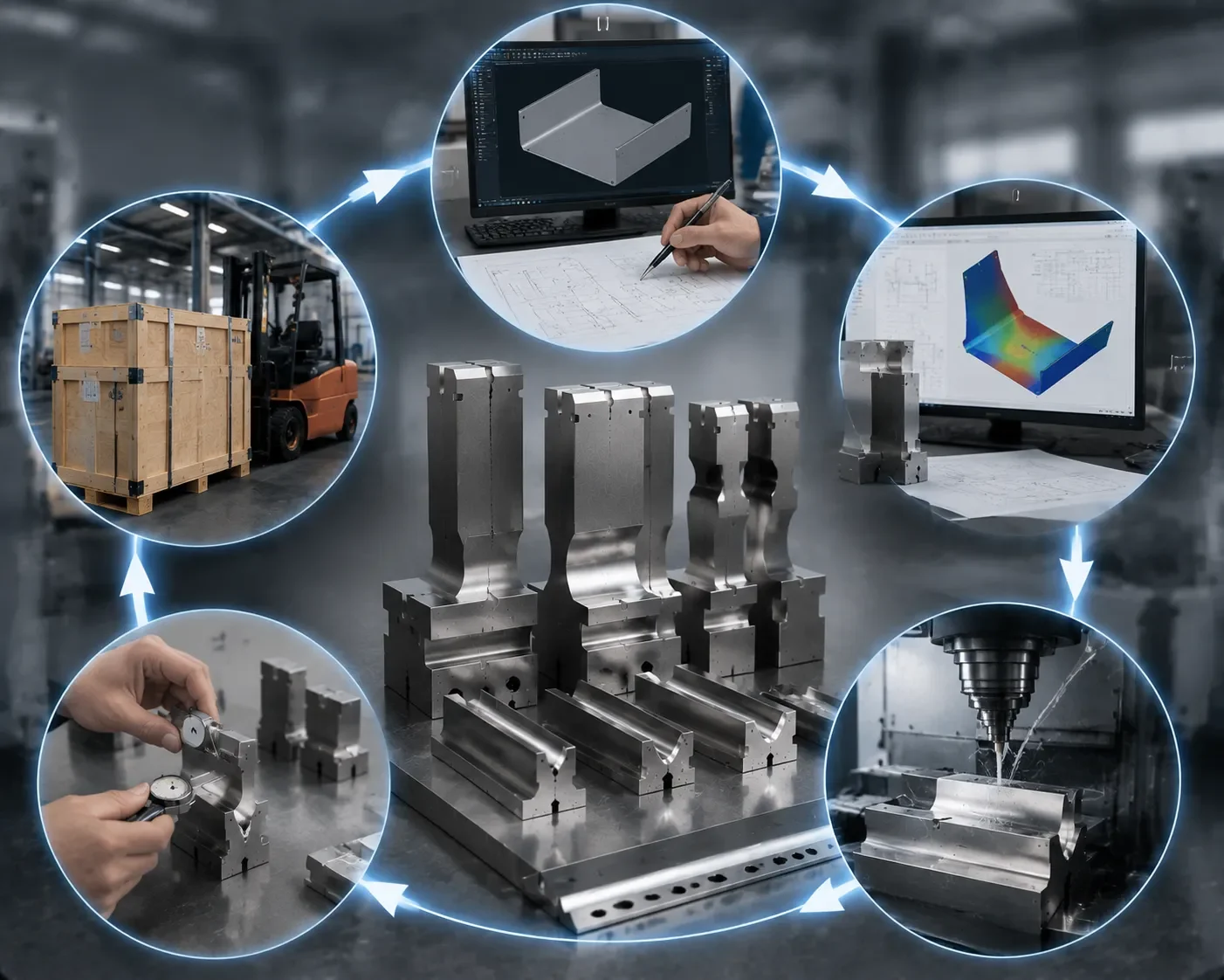 CAMT Precision CNC Machining and Heat-Treated Bending Dies Facility