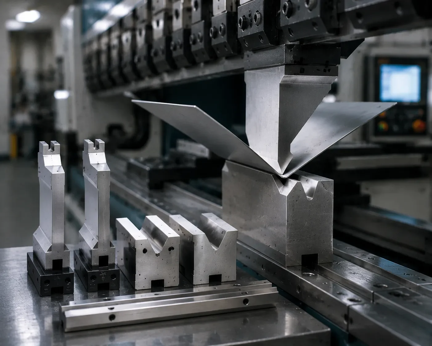 CAMT precision press brake tooling application engineering and bending analysis