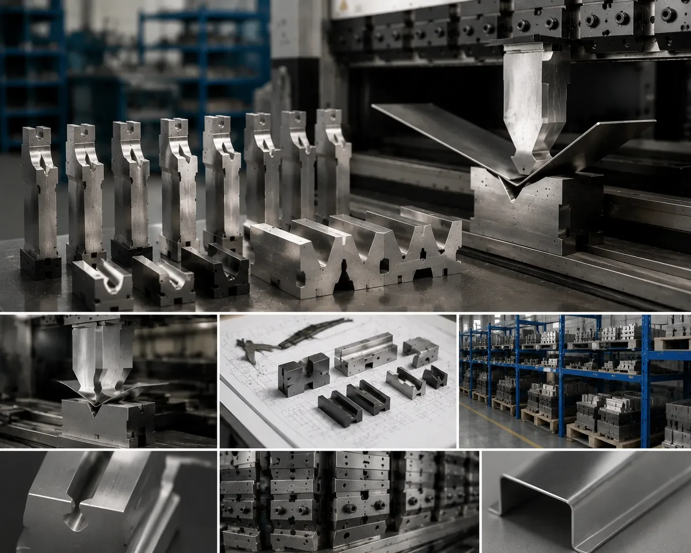 CAMT precision press brake tooling engineered to solve complex sheet metal bending challenges