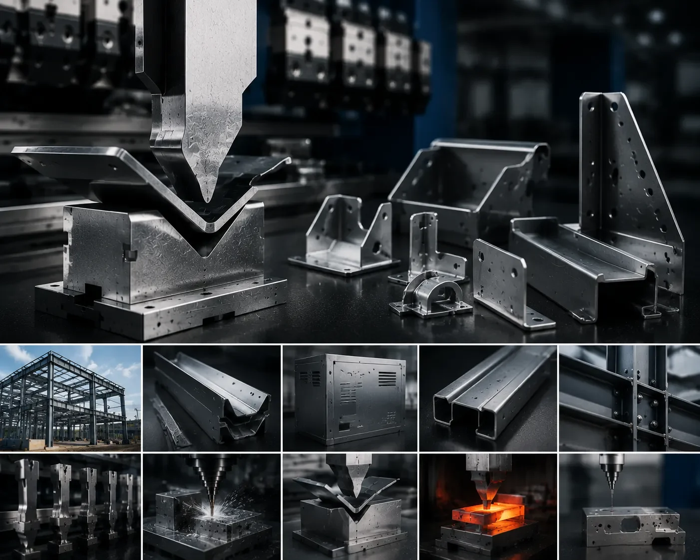 CAMT Precision Press Brake Tooling Solutions for Construction Metal Bending