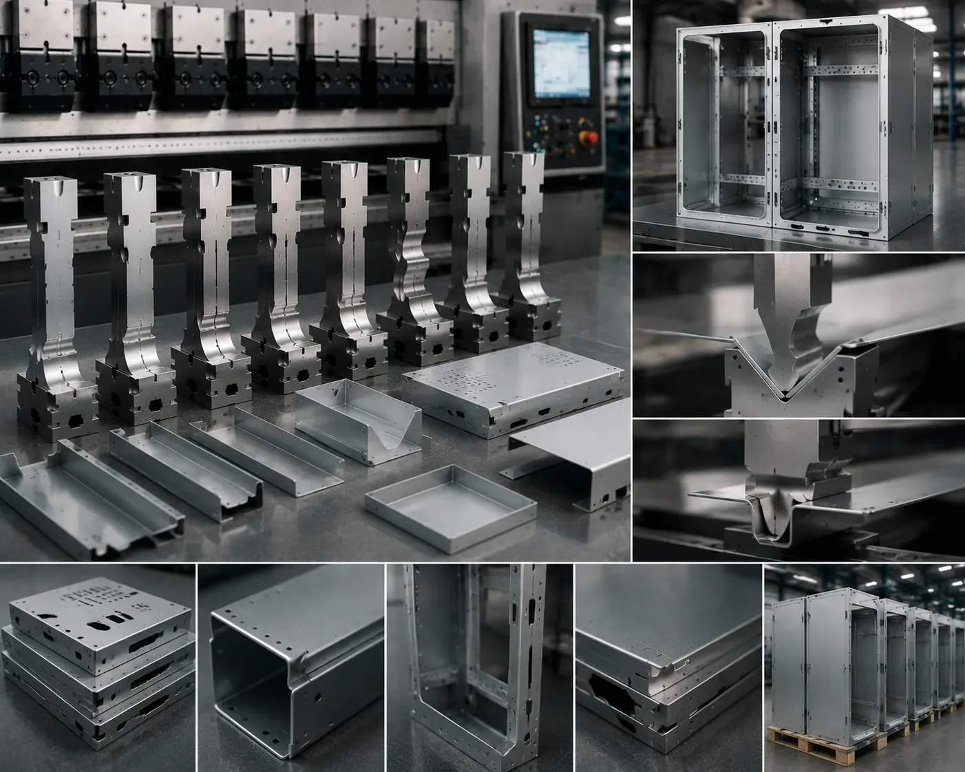 CAMT Precision Tooling Setup for Electrical Cabinet Manufacturing