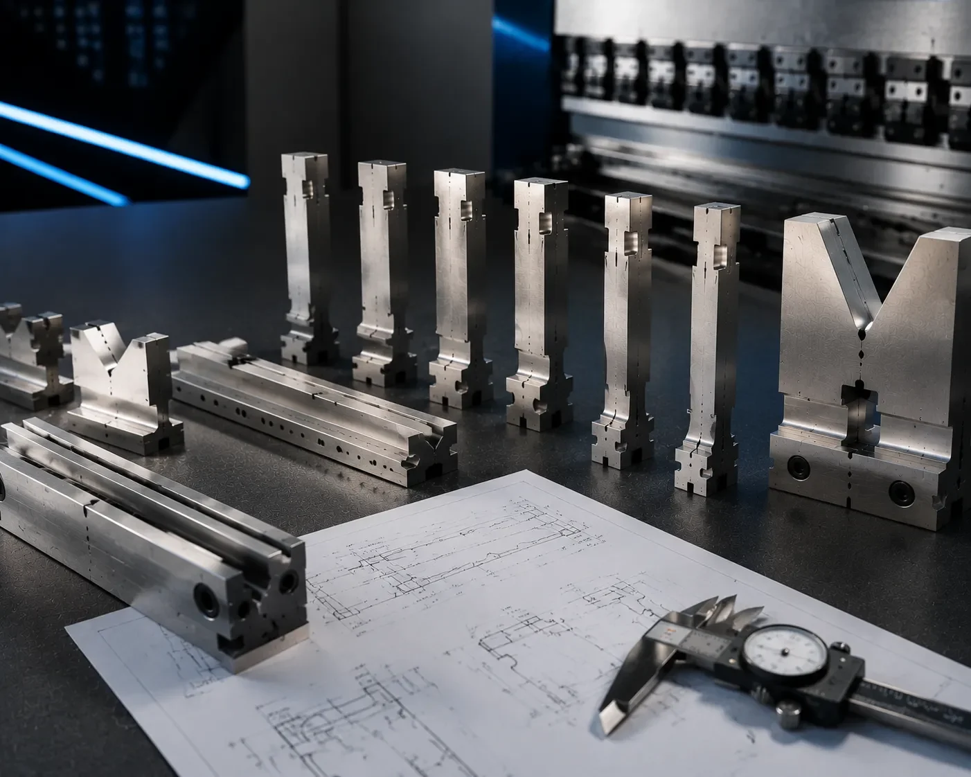CAMT Precision Wila Compatible Press Brake Punches and Dies