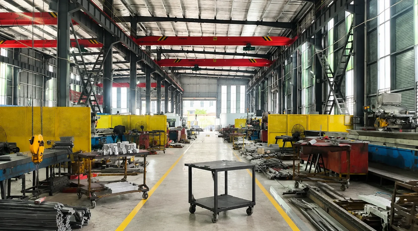 CAMT press brake tooling manufacturing facility featuring precision punches and dies