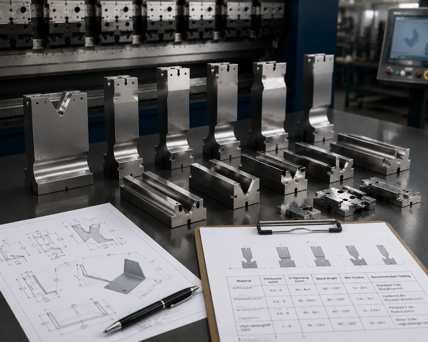 CAMT Press Brake Tooling Support