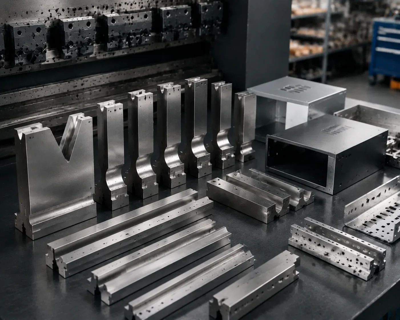 CAMT press brake tooling technical support for metal furniture manufacturers