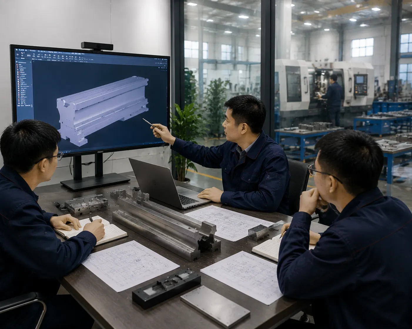 CAMT qualified supplier production facility and manufacturing team