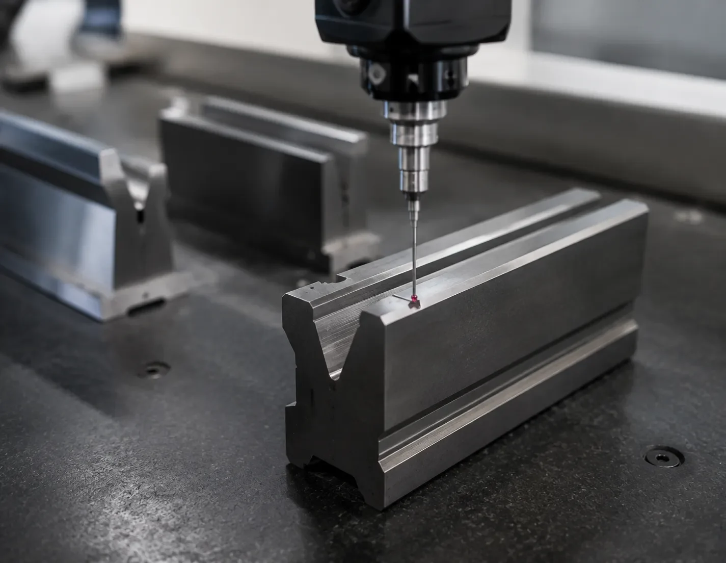 CAMT quality control inspection equipment and grinding operation