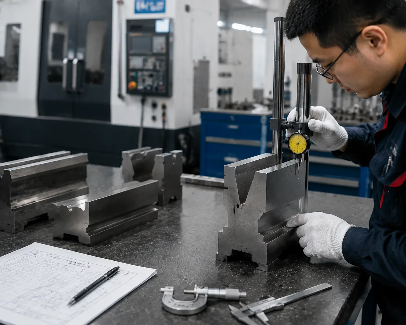 CAMT quality inspection process and measurement equipment