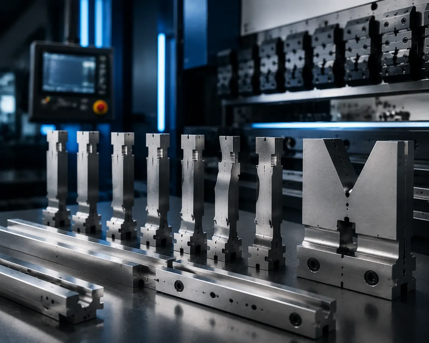 CAMT Wila-compatible precision press brake punches and dies for high-accuracy CNC sheet metal bending