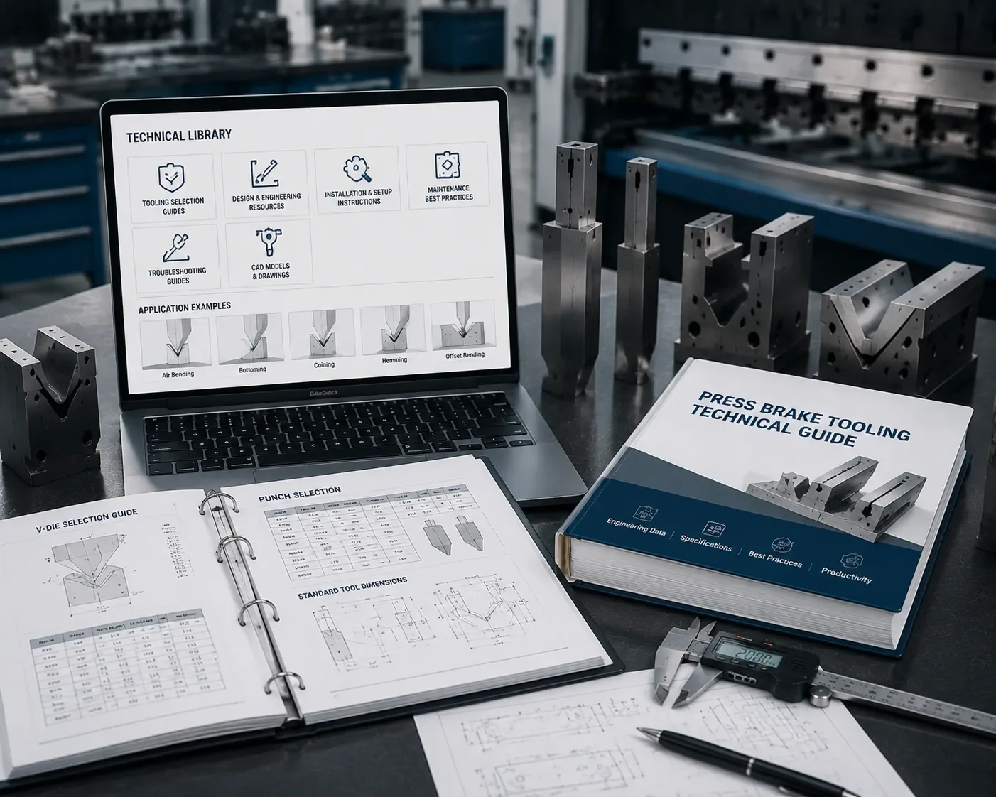Press brake process optimization workflow &mdash; from problem identification to precision bending solution