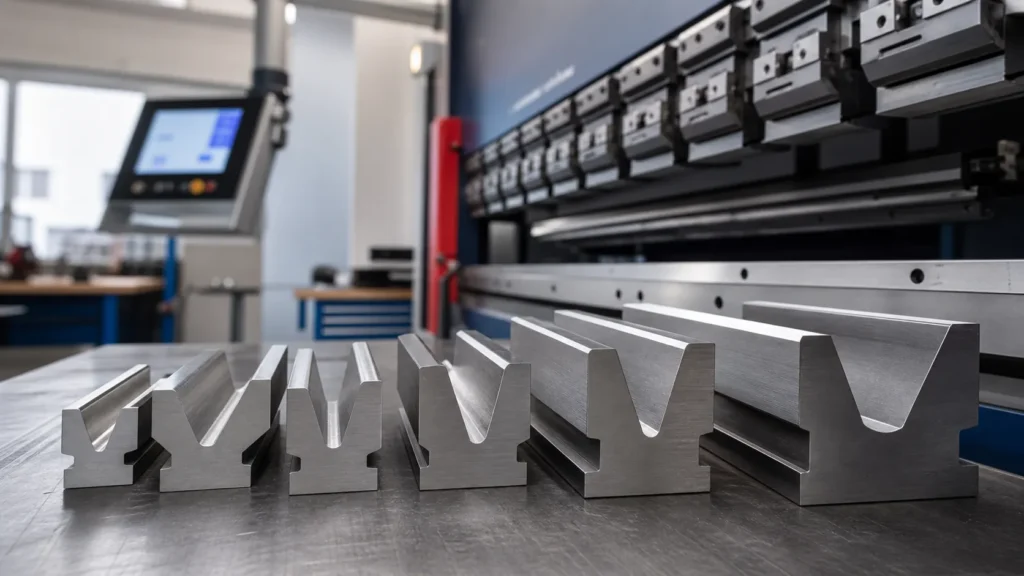 Press Brake V Die Chart and Tonnage Guide